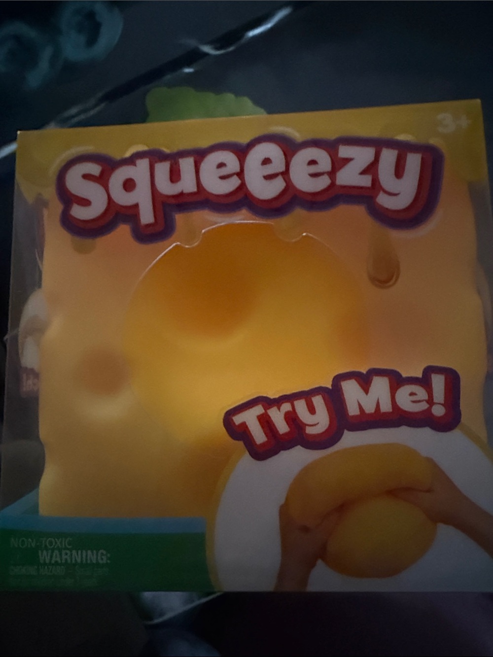 Yellow Squishy Toy -